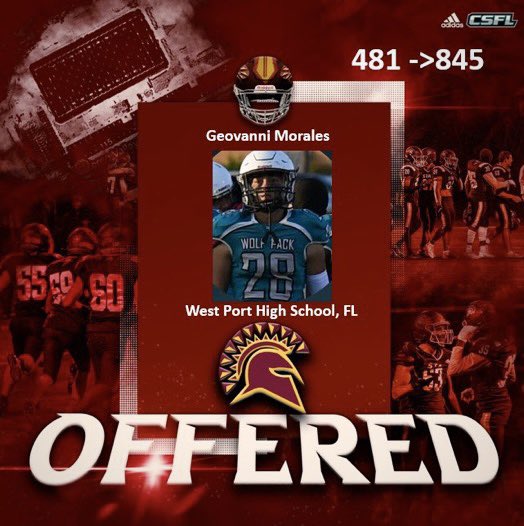 After a great conversation with <a href="/CoachBarrySTAC/">Coach Matt Barry</a> im blessed to receive an offer from <a href="/STACSprintFB/">STAC Sprint Football</a>.
<a href="/WestportFB/">Westport Wolfpack Football</a> <a href="/OcalaPreps/">Ocala Preps</a>