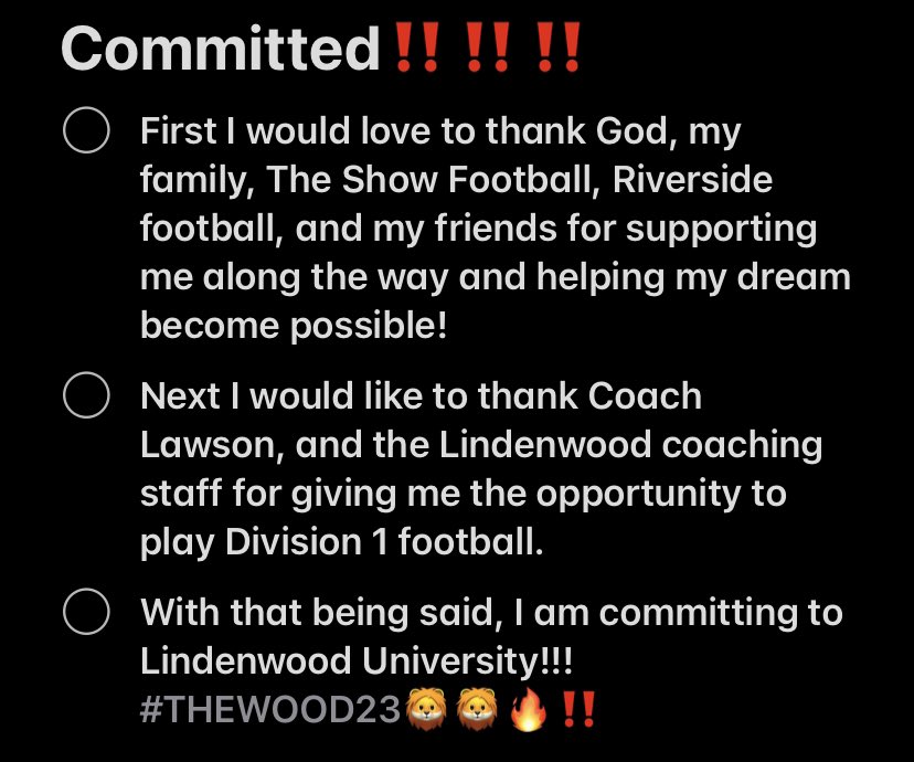tb_jewell's tweet image. 100% Committed ‼️‼️🔒 @LindenwoodFB @CoachLawsonLU