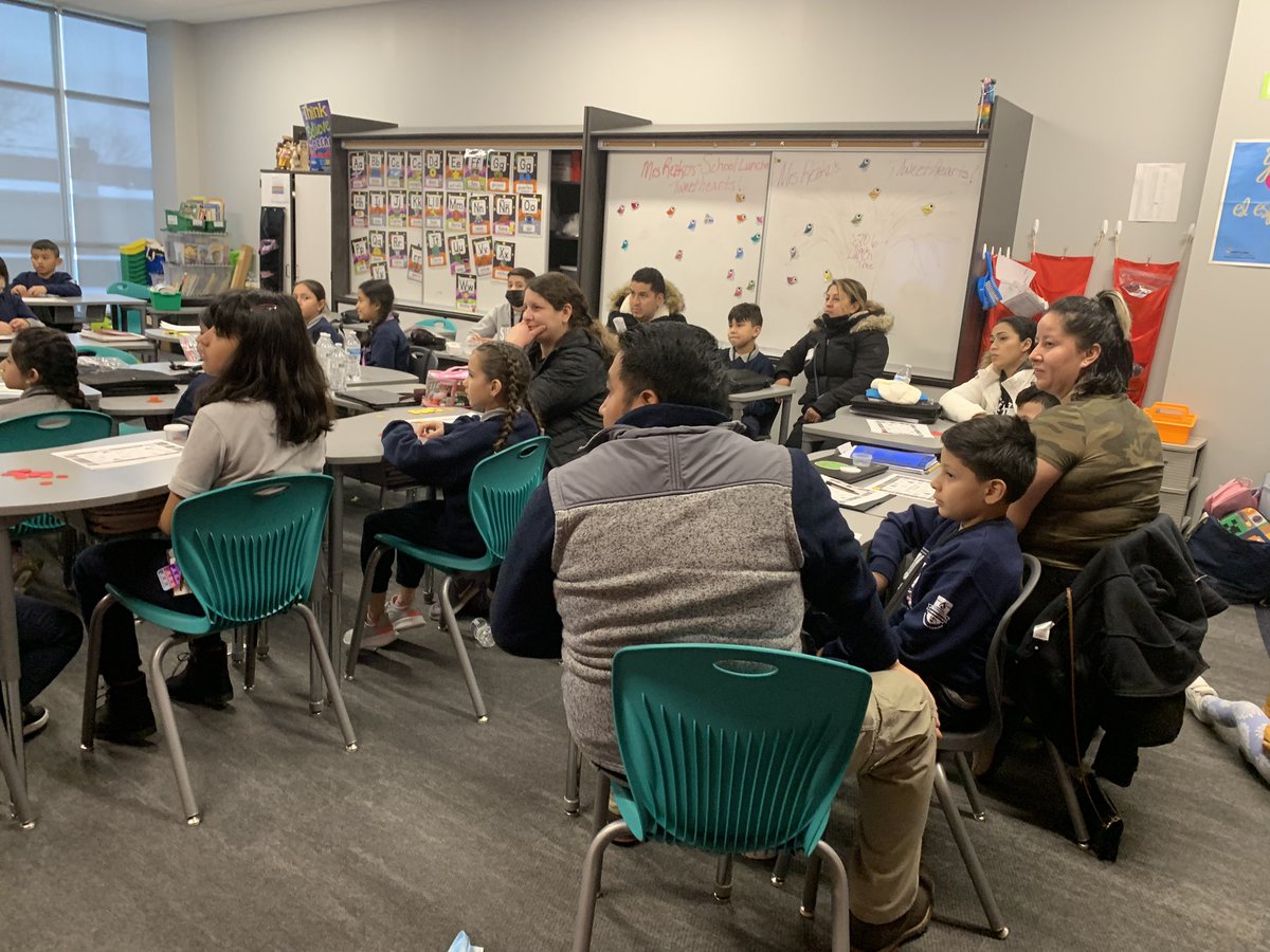 lagosherlock's tweet image. Another fun Family Engagement Day at Sherlock complete with grade level family math activities and assistance logging onto 5 Essentials survey. To the 42% of families who have already replied, we appreciate your feedback! @D99Cicero #somosSherlock
