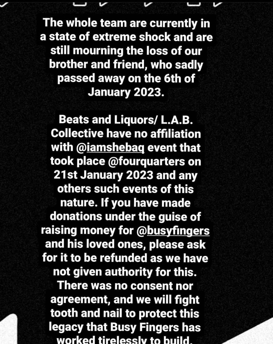 LAB_Collective's tweet image. R.I.P Busy