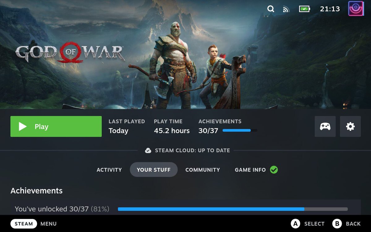 What a game. Second playthrough (First on #steamdeck ) incredible game.