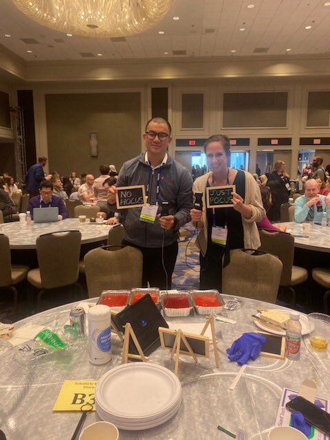 SaraSchulwolf's tweet photo. Had a blast presenting at @STFM_FM  #mse23 this morning with my awesome classmate/bestie @zewen_tan about the expanding role of POCUS in medical student education + intro to DIY model-making! #NoHocusJustPOCUS https://t.co/FqkVKpeF9p