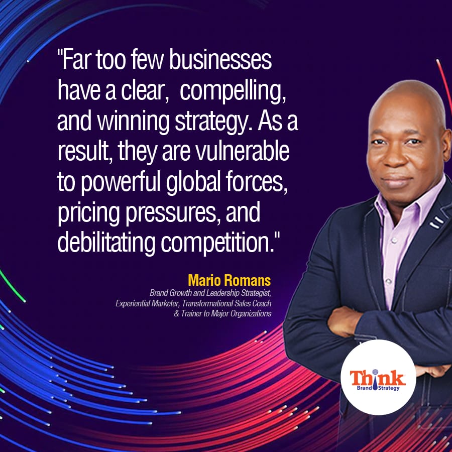 Far too few businesses have a clear, compelling and winning strategy.
#branding #brandstrategy #marketing #growth #DigitalMarketing #MarketingConsulting