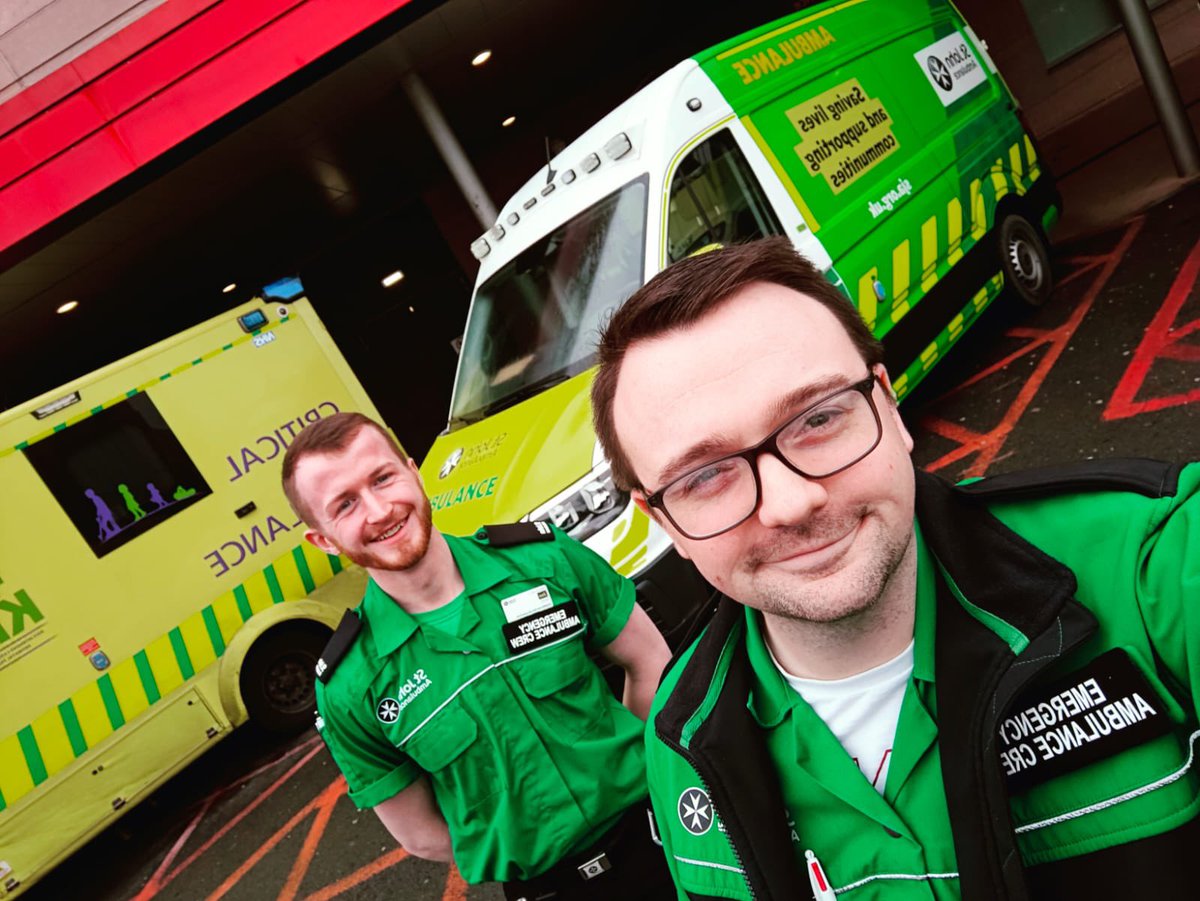 TomWilkes_'s tweet photo. Pleased to see my District Ambulance Lead team out and about this weekend supporting their @SJAOperations teams, and bumping into a few familiar faces! https://t.co/tUptMBNHVH