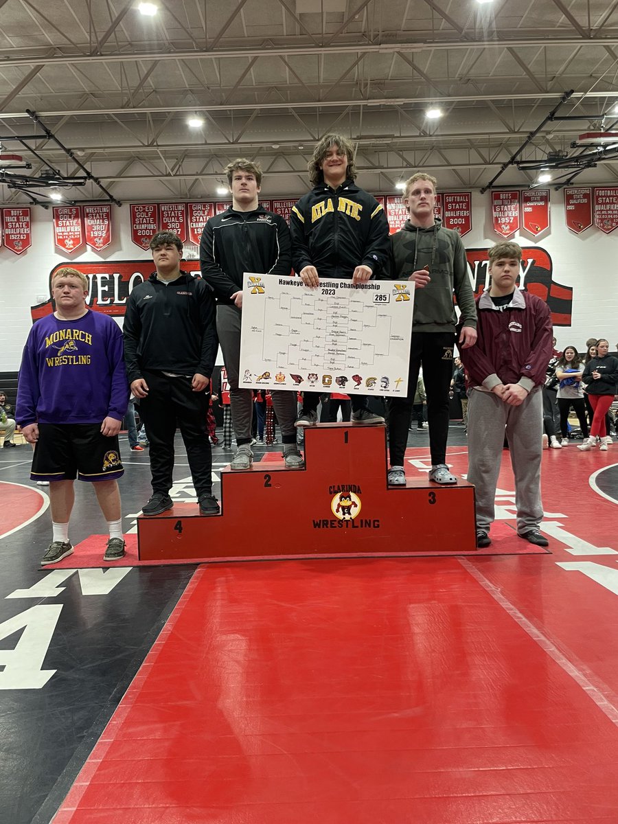 Atlantic Trojan Wrestling (@atlwrestling1) on Twitter photo 285 Evan Sorensen is our Champion of the Hawkeye 10 Conference Tournament!!! Nice work! <a href="/AtlanticTrojans/">Atlantic Activities</a> 285 Evan Sorensen is our Champion of the Hawkeye 10 Conference Tournament!!! Nice work! <a href="/AtlanticTrojans/">Atlantic Activities</a>