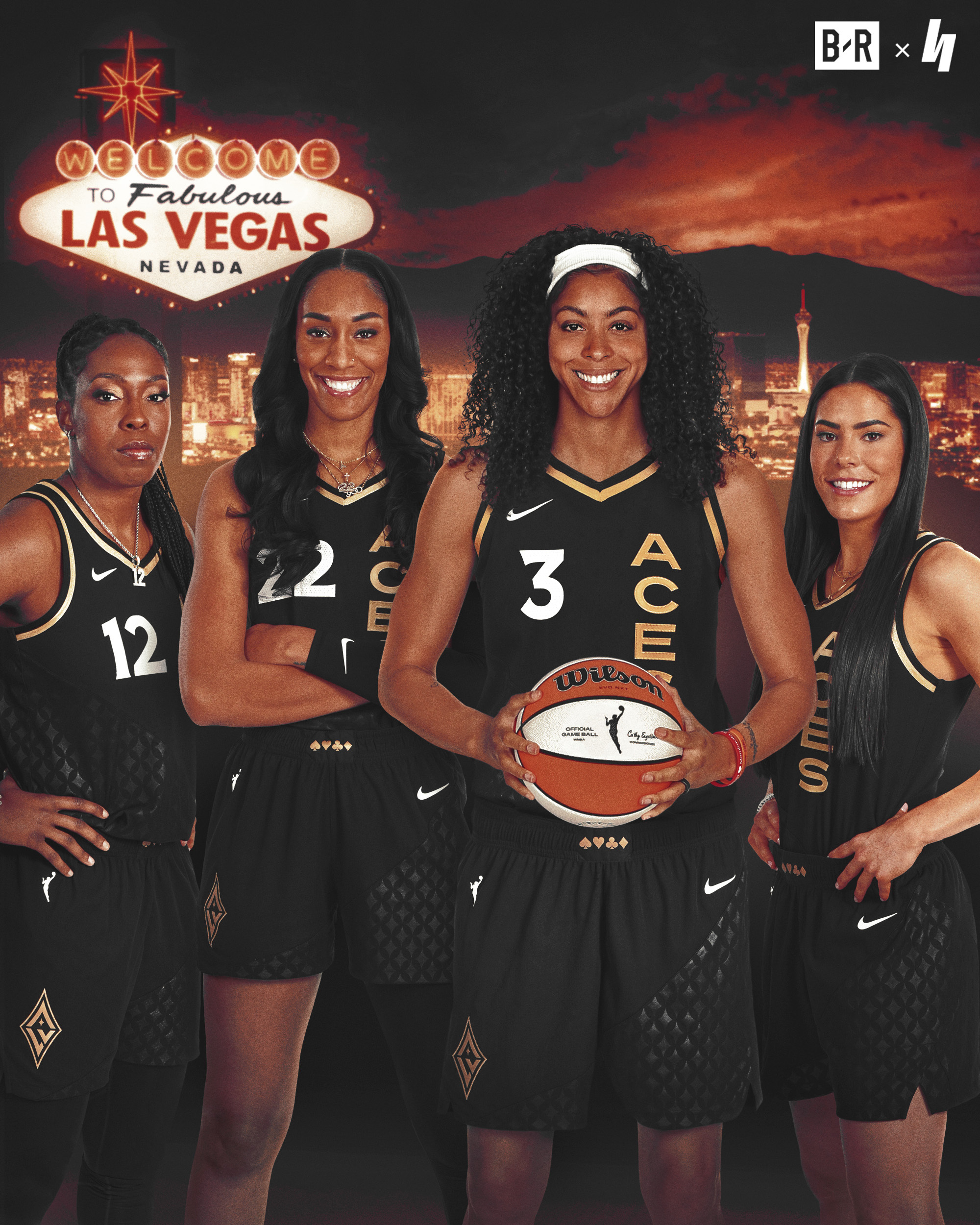 Bleacher Report on X: Candace Parker announces she is signing with the Las Vegas  Aces  / X