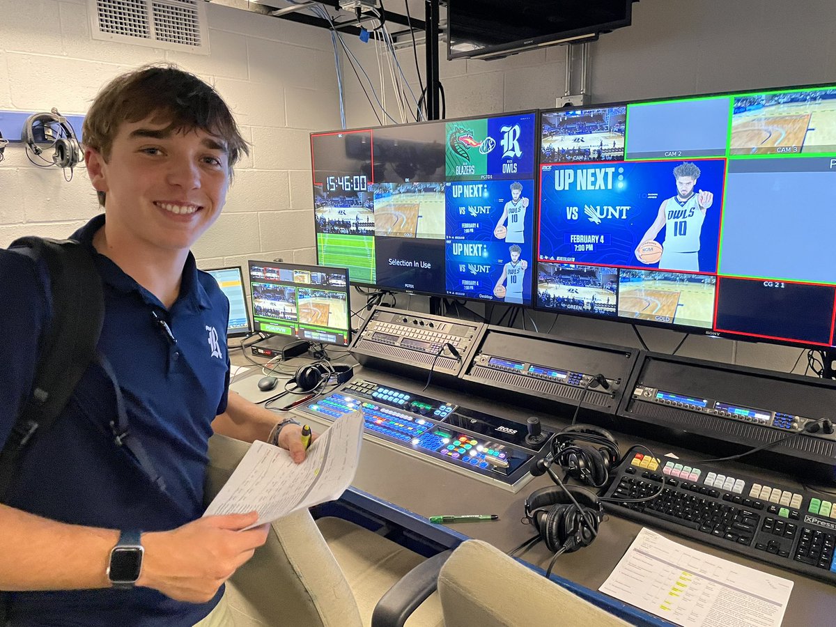 C3Studios (@c3studios_ccisd) on Twitter photo Busy weekend so <a href="/JacobPitcher9/">Jacob Pitcher</a> got an opportunity to direct the in-house show for <a href="/RiceAthletics/">Rice Athletics 👐</a> <a href="/RiceMBB/">Rice Men’s Basketball</a> ! Way to go <a href="/ClearBrookHS/">Clear Brook HS</a> junior!!!
<a href="/ClearCreekISD/">Clear Creek ISD</a> <a href="/CCISD_CTE/">ClearCreekISD_CTE</a> <a href="/ClearSpringsHS/">Clear Springs HS</a> <a href="/Clear_LakeHS/">CLHS</a> <a href="/CreekWildcats/">Clear Creek Wildcats</a> <a href="/CFHS_Knights/">Clear Falls Knights</a> <a href="/ClearView_HS/">Clear View H. S.</a> Busy weekend so <a href="/JacobPitcher9/">Jacob Pitcher</a> got an opportunity to direct the in-house show for <a href="/RiceAthletics/">Rice Athletics 👐</a> <a href="/RiceMBB/">Rice Men’s Basketball</a> ! Way to go <a href="/ClearBrookHS/">Clear Brook HS</a> junior!!!
<a href="/ClearCreekISD/">Clear Creek ISD</a> <a href="/CCISD_CTE/">ClearCreekISD_CTE</a> <a href="/ClearSpringsHS/">Clear Springs HS</a> <a href="/Clear_LakeHS/">CLHS</a> <a href="/CreekWildcats/">Clear Creek Wildcats</a> <a href="/CFHS_Knights/">Clear Falls Knights</a> <a href="/ClearView_HS/">Clear View H. S.</a>