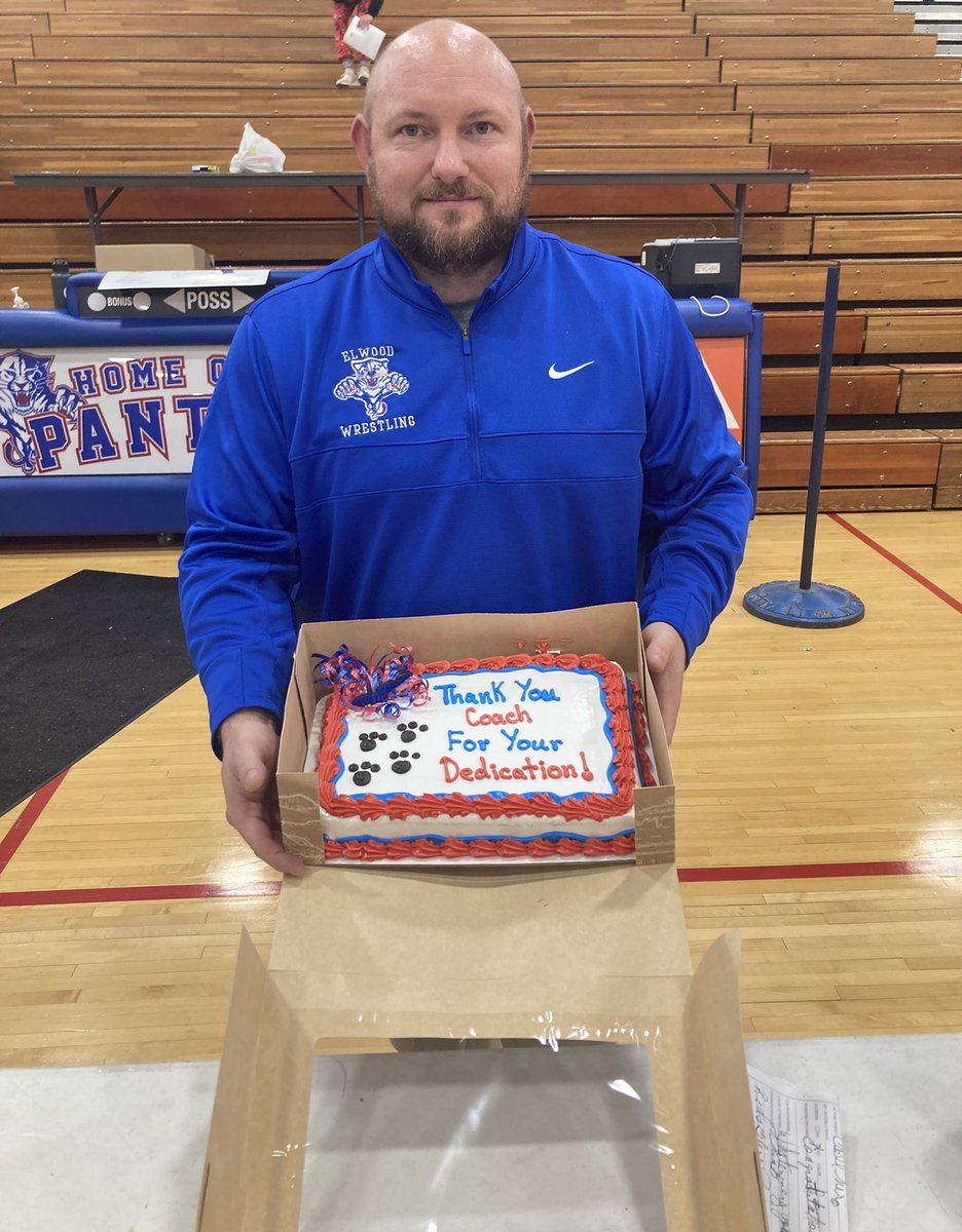 Coach Cornwell will officially retire as Head Wrestling Coach! Thank you for all your hard work and dedication to Elwood Athletics, and wrestling. The amount of hours you have put in did not go unnoticed. You’ll be missed!