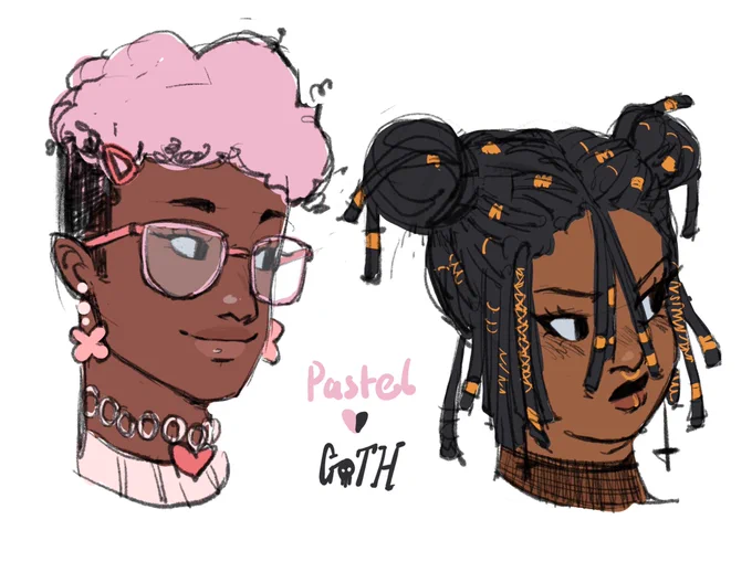 Pastel n Goth! (Ocs)  