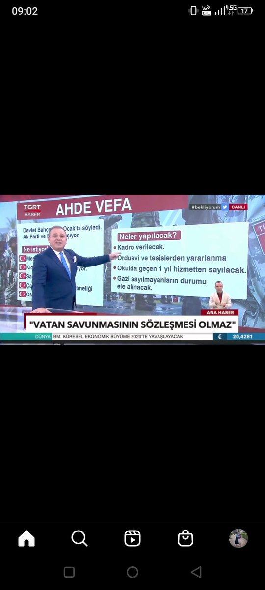Sayın devlet büyüklerimiz orduda emekliliğe kadar sözleşme ile çalışan cephede en önde giden en çok şehit ve gazi veren kahramanların kadro hakkını mağdur etmeyeceğinden inancımız tam.
<a href="/alitilkici38/">Ali Tilkici 🇹🇷</a> 
<a href="/RTErdogan/">Recep Tayyip Erdoğan</a> 
<a href="/dbdevletbahceli/">Devlet Bahçeli</a> 
#VatanaCanVereneKadro