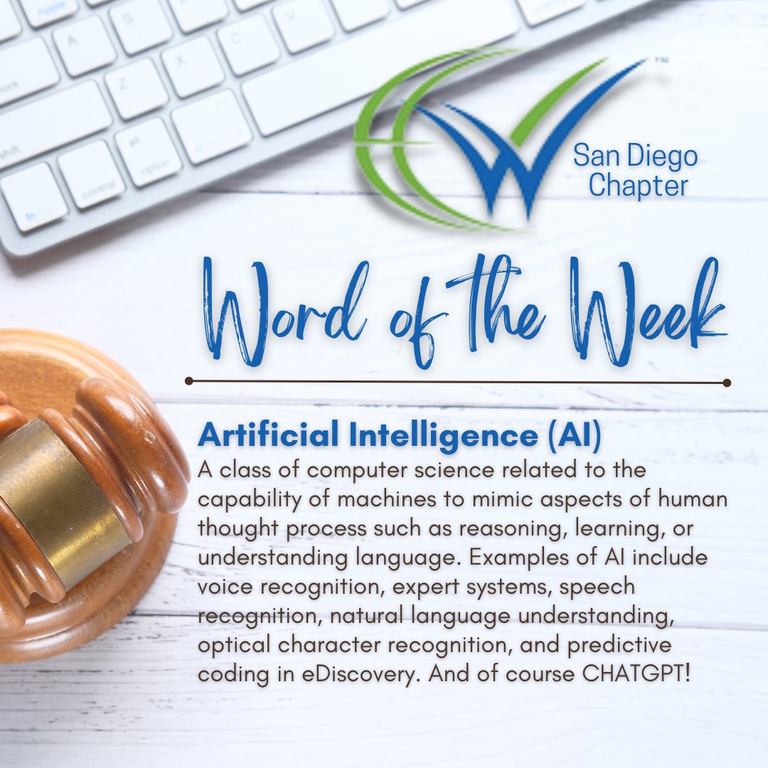 WiESanDiego's tweet photo. Back to basics for 2023!
#newyear #ediscovery #wie #legaltech #legaltechnology #sandiego #litigation #paralegals https://t.co/FcaL1kMOSc