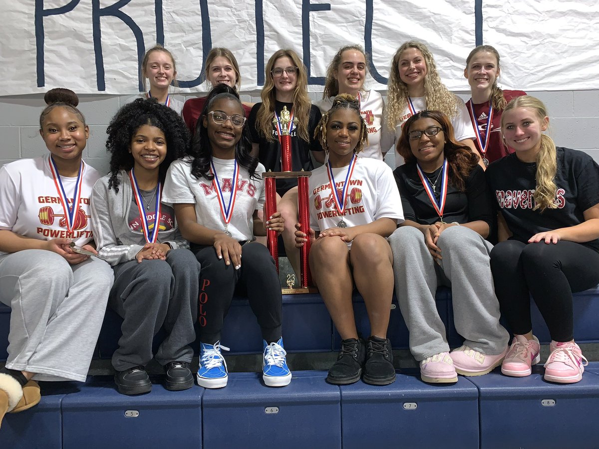 GoMavsPWL's tweet photo. The girls are 6A Region 2 Champs! As a team we scored a total of 57 points. #gomavs @GHSMavericks https://t.co/z9daiJuAqm