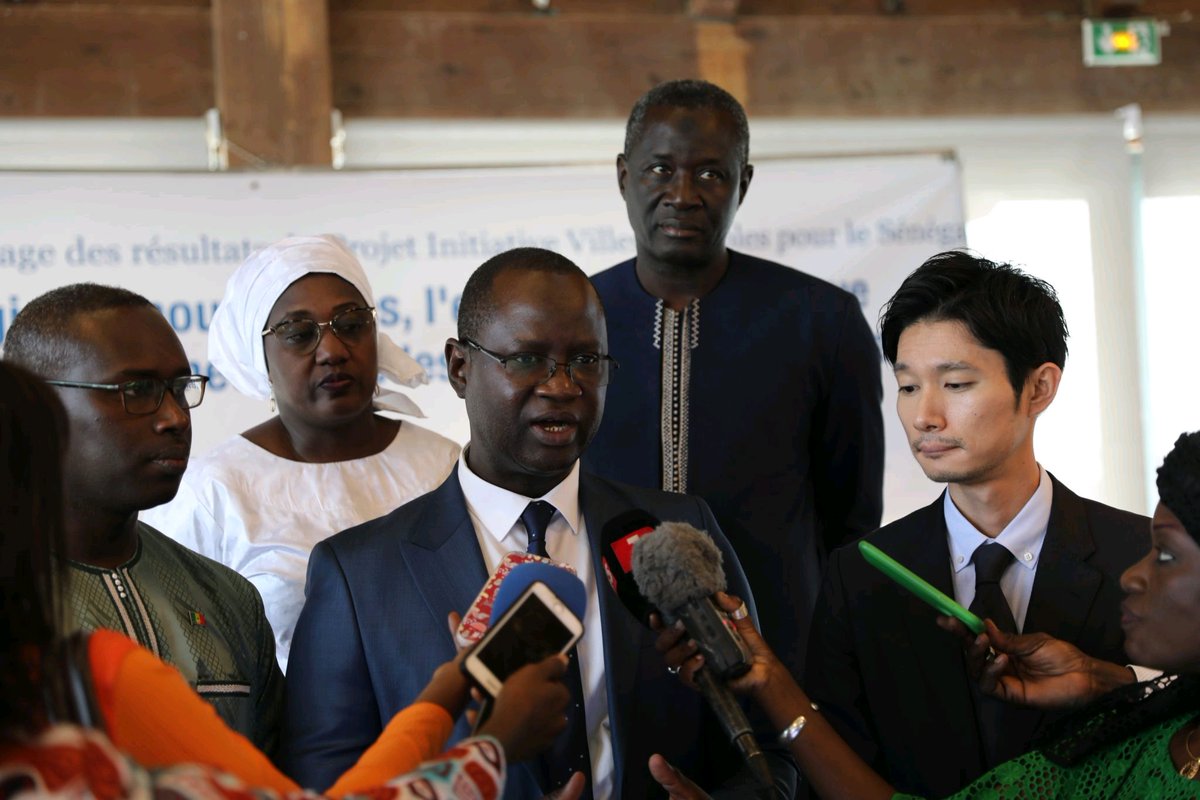 Atelier de partage des résultats du projet « Initiative Villes Durables pour le Sénégal🇸🇳 » 
ce projet vise à améliorer la capacité à mettre en Œuvre des pratiques de gestions durables des villes axées sur l'intégration des parcs industriel.
<a href="/BMNSenegal/">BMN - Bureau de Mise à Niveau Sénégal</a> <a href="/OnudiSenegal/">ONUDI Sénégal</a>