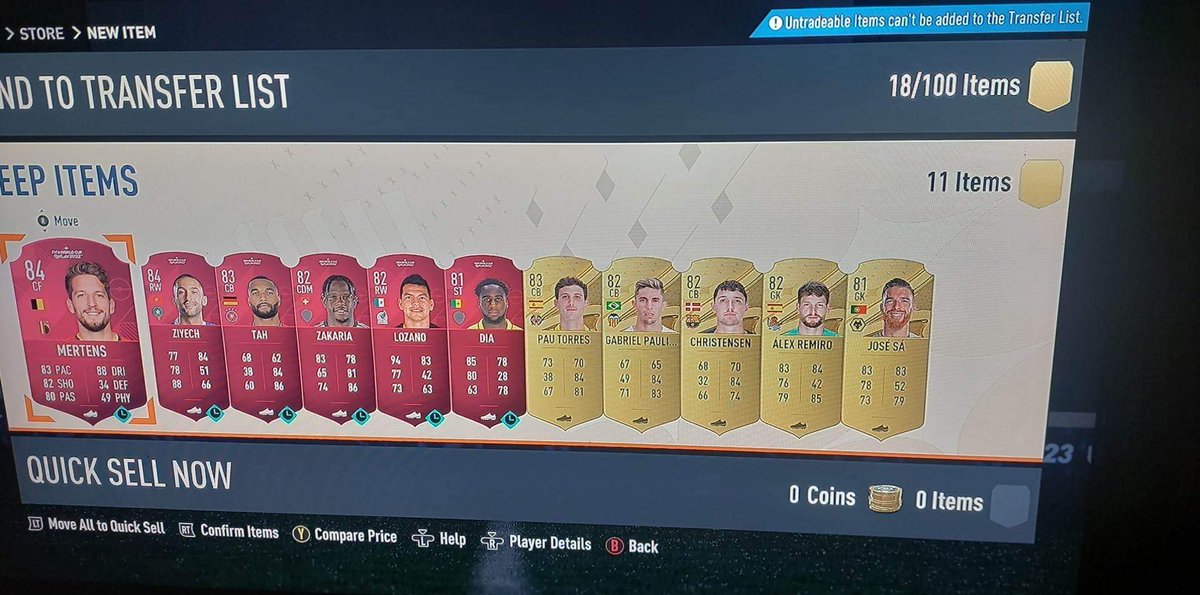 BazzaAFC's tweet photo. @EASPORTSFIFA Explain this wtf

81 x 11 rare players pack https://t.co/XKrD7uSGMt