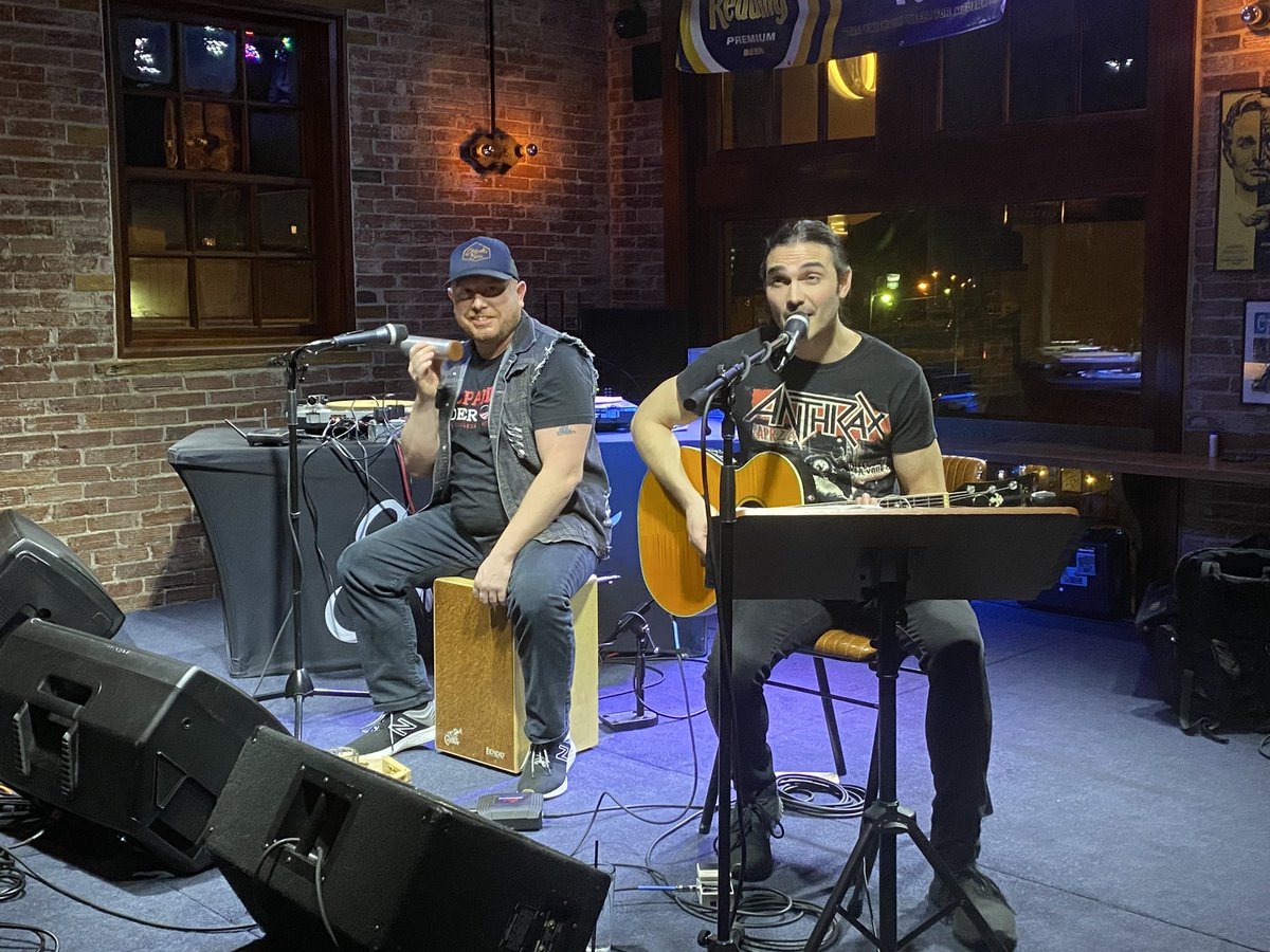 Tremendous night of metal trivia, music, comedy & charity to help @Crobotband get some new gear after theirs was stolen! #nitrobar #westreading #pa