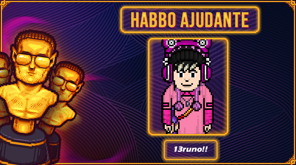 🏆 #ElfodeOuro2023 - VENCEDORES:

💫 HABBO AJUDANTE

⬩ 𝟭𝟯𝗿𝘂𝗻𝗼!! - 𝟰𝟬%
⬩ Cupe!cake - 27%
⬩ Vitorione - 21%

Parabéns a todos! 💫