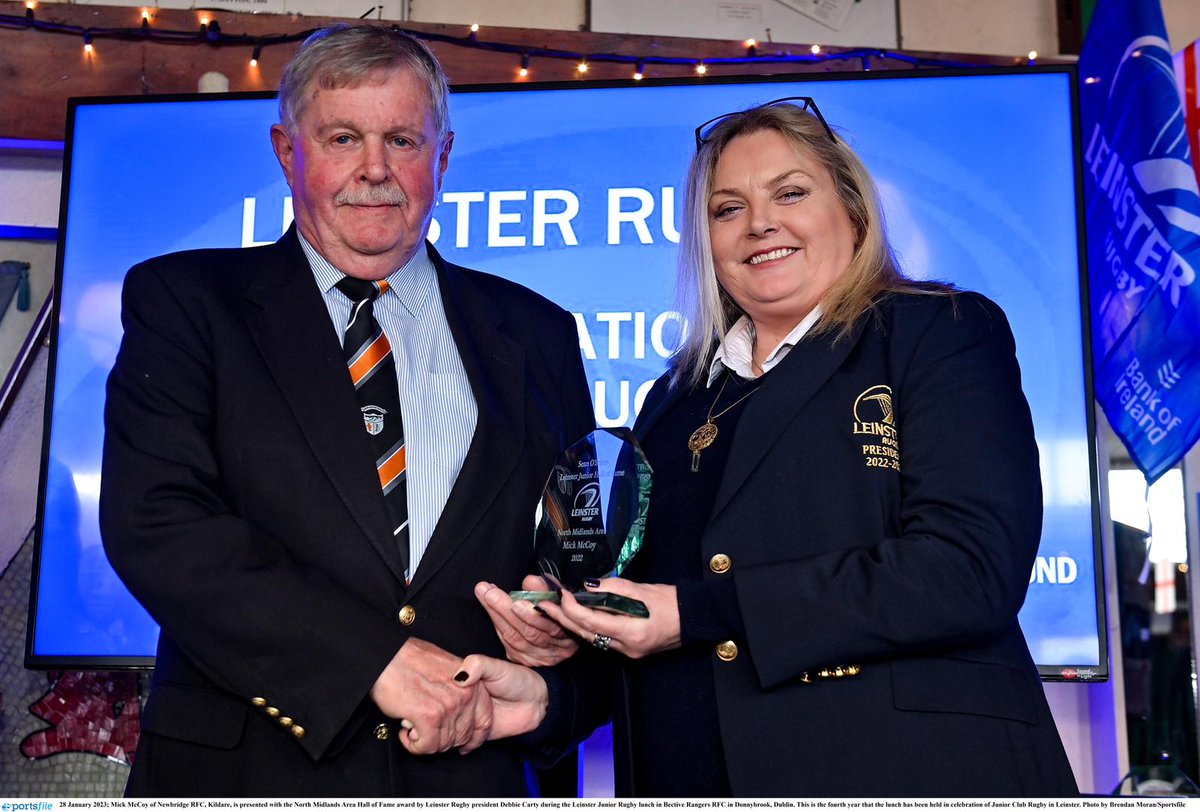 niallbrowne1's tweet photo. Well earned accolade for @wonderousmick from @leinsterrugby today. @sportsfile @NewbridgeRugby 👏👏👏👍👍👍 https://t.co/2gk3R93rC6