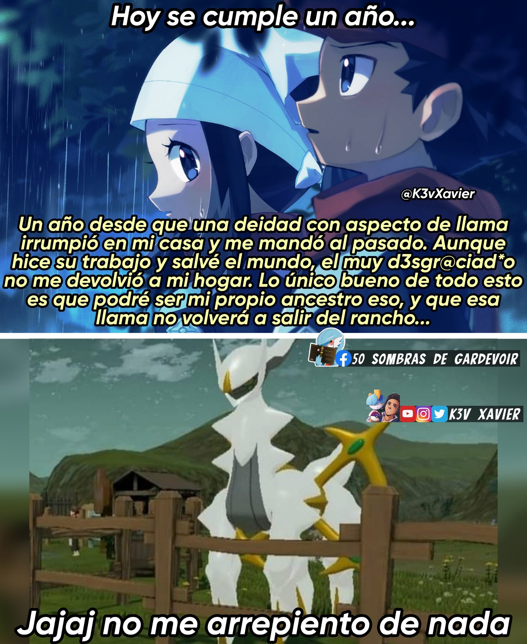 Como extraño mi Gardevoir macho - 50 Sombras de Gardevoir