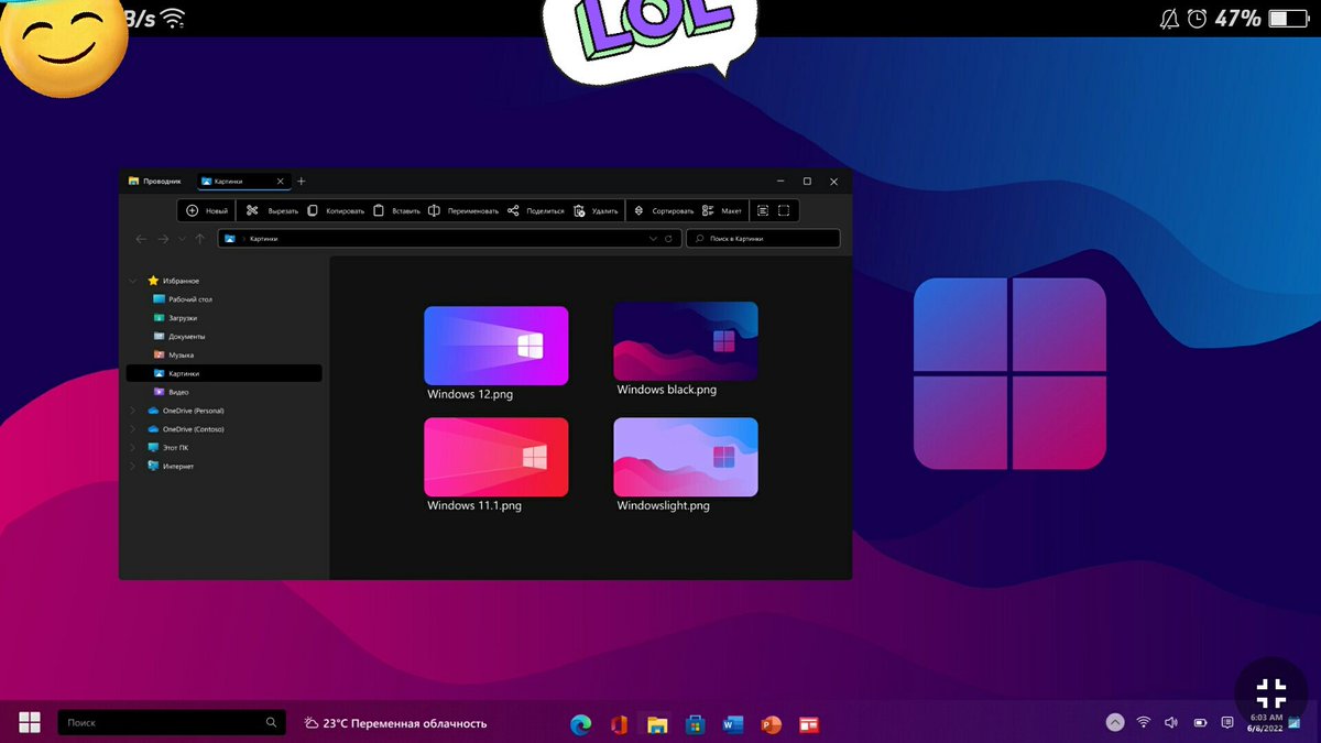jbchips's tweet photo. 📢 Windows 12 on iPhone. Working on it. 

#window12 #Windows11 https://t.co/WRMH43RtNM