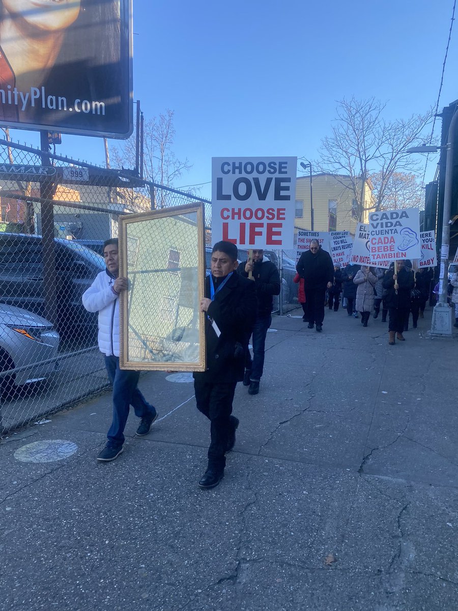 We had an awesome #ProLife Mass & March earlier today bearing witness for the sacredness of the gift of life among our brothers and sisters in #Corona & #JacksonHeights #Queens  #NYC :  #StopAbortion