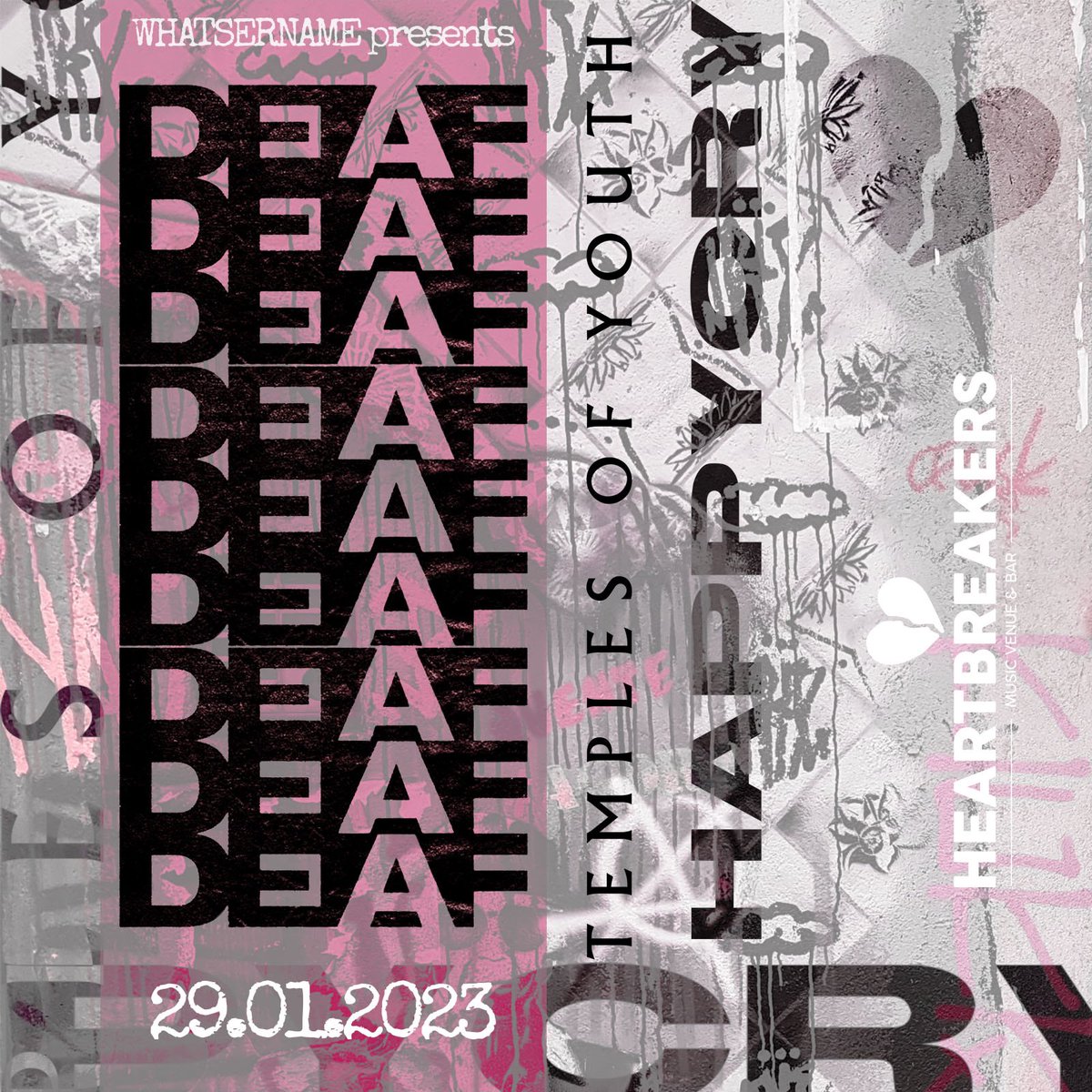 We’re playing <a href="/heartbsoton/">HEARTBREAKERS</a> tomorrow who’s coming?!