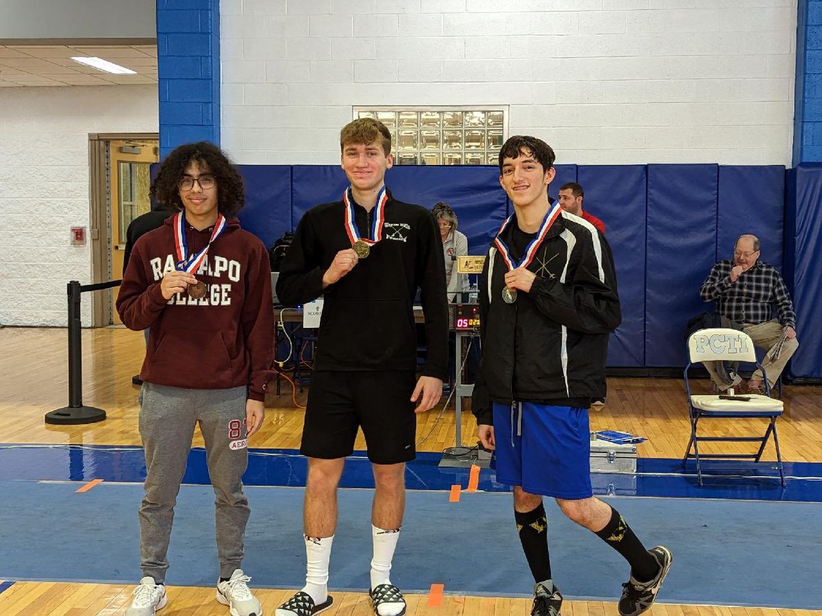 Congratulations to the Boys Fencing Team for their 4th place at Passaic County! Foils were 3rd, Epees 4th, and Sabres 5th! Josh was 2nd in the County! Great job today! <a href="/WMAthleticDept/">WMAthletics</a> <a href="/wmhometownpride/">WM Hometown Pride</a>