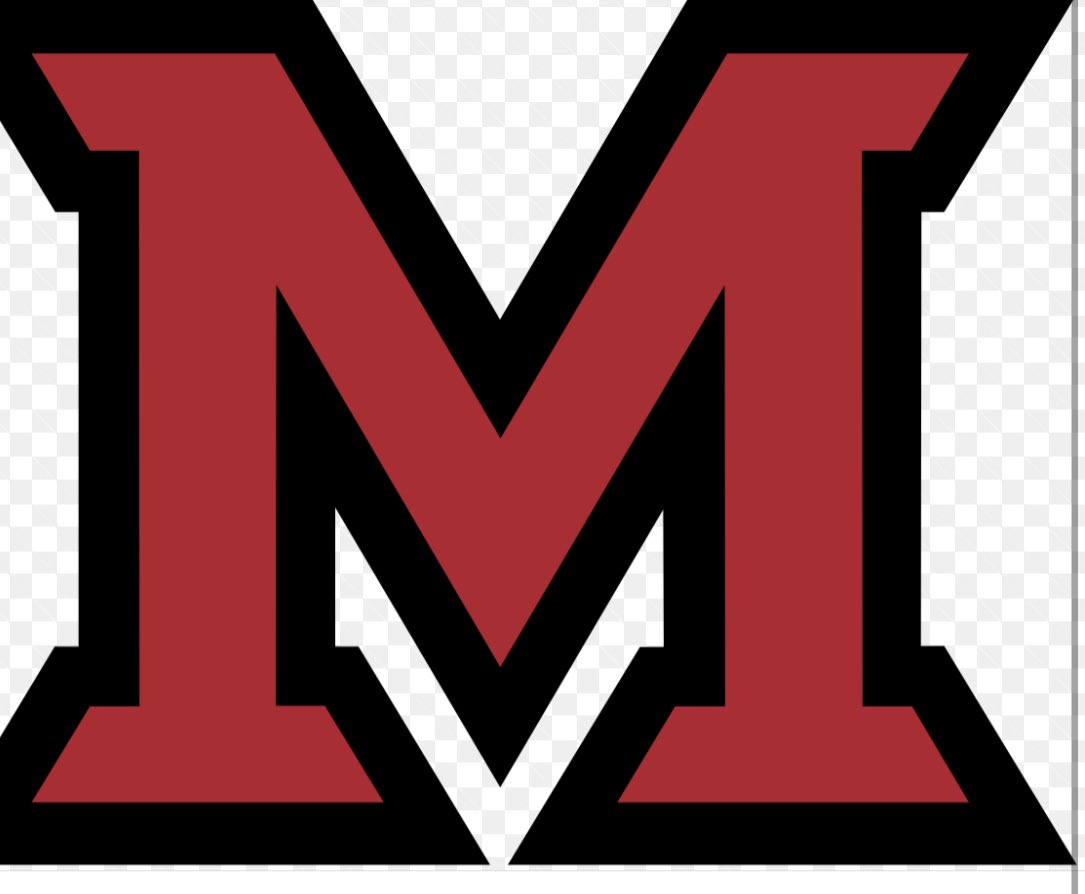RobbyKavo71's tweet photo. After a great visit and conversation with @Coachjpatton I am beyond excited to say I have received an offer to play at @MiamiOHFootball. @Martin_Miami_HC @EastGRFootball @RedHawksRecruit @CoachWelshMiami @Coach_JoeBowen @TheD_Zone. https://t.co/79FFHeSSoR