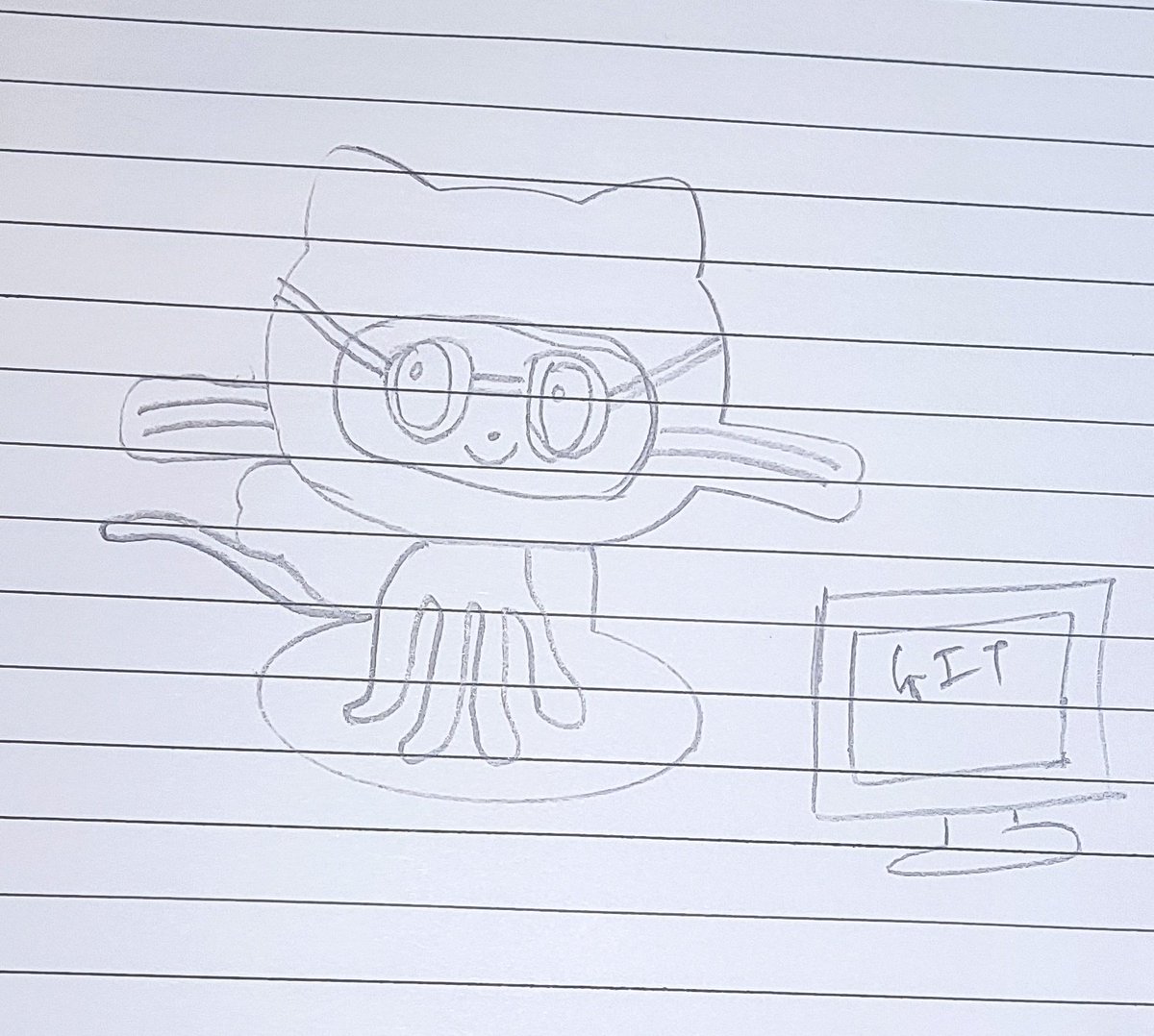 DhruvItwala's tweet image. GitHub and their  #MyOctacatChallenge,Octacat sounds wierd right?But imagine the benefit of working with 5 hands together,So here is my way of seeing the Octacat that help me and my team to
-work together-Saves time-divide work -easilyaccessible-open source contribution