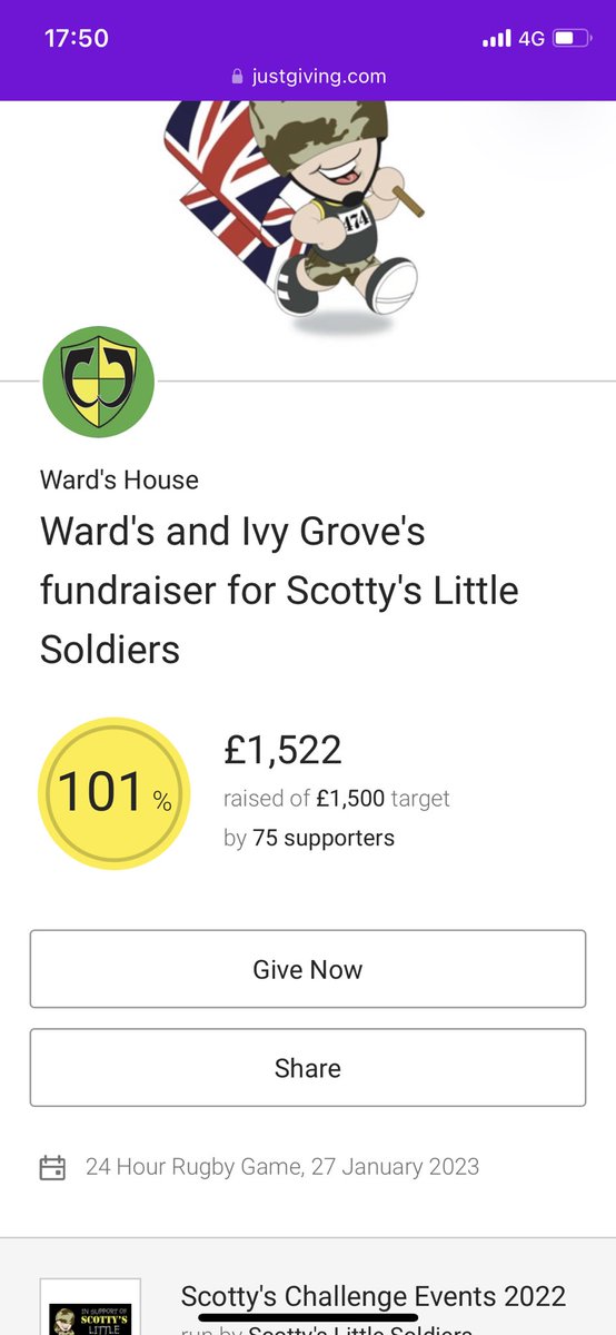 WardsHouseWC's tweet photo. As we as pass the 10 hour mark, we also had the exciting news that we’ve reached our fundraising goal of £1500!!! A huge thank you to everyone who has supported us so far. 2 hours to go. One last push! You can still donate using the link below:

https://t.co/V7orOjLJuD https://t.co/V476EZI23n