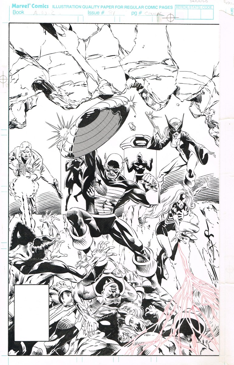 iamluke85's tweet photo. #avengerswestcoast by #DaveRoss (Penciller) , #TimDzon (Inker) https://t.co/vPjjnJkIin
