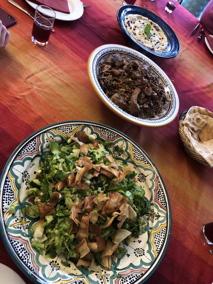 samaracuisine's tweet image. Another fun &amp;amp; satisfying cooking class. Without my lovely customers I would never be able to run this business. I meet so many lovely people from all over the world and many become friends. Today we went through one of the most popular menus #fattoush #babaghanouj #lamb #rice