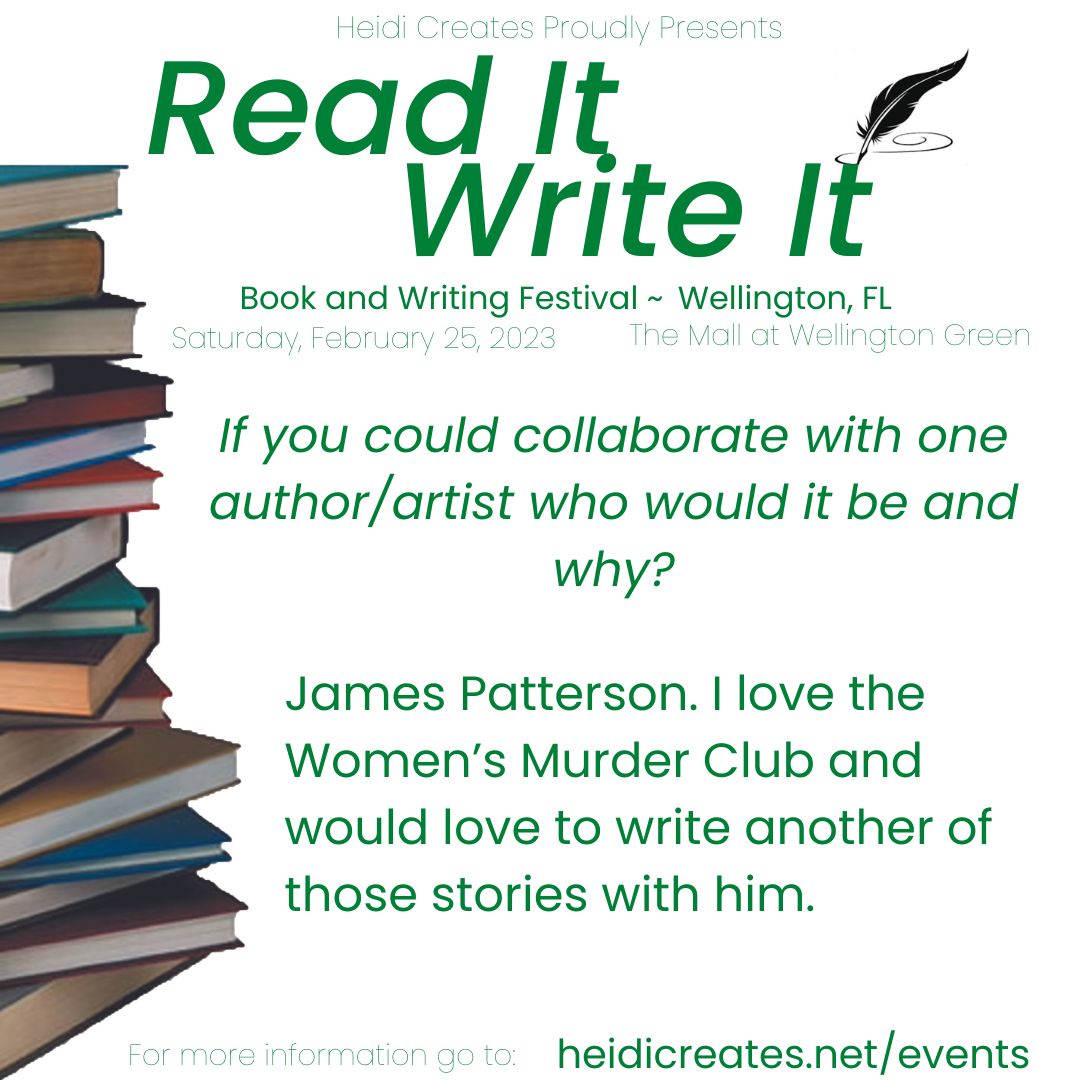readitwriteitfl's tweet image. It&apos;s an honor and a privilege to have author Sheila Fowler at Read It Write It 2023. Read on for her answers to our Five Questions...
#books  
#bookfestival 
#readitwriteitbookfest2023 
#author
#romance 
#mystery 
#sports
#writer
#southflorida
#WellingtonFl
#florida