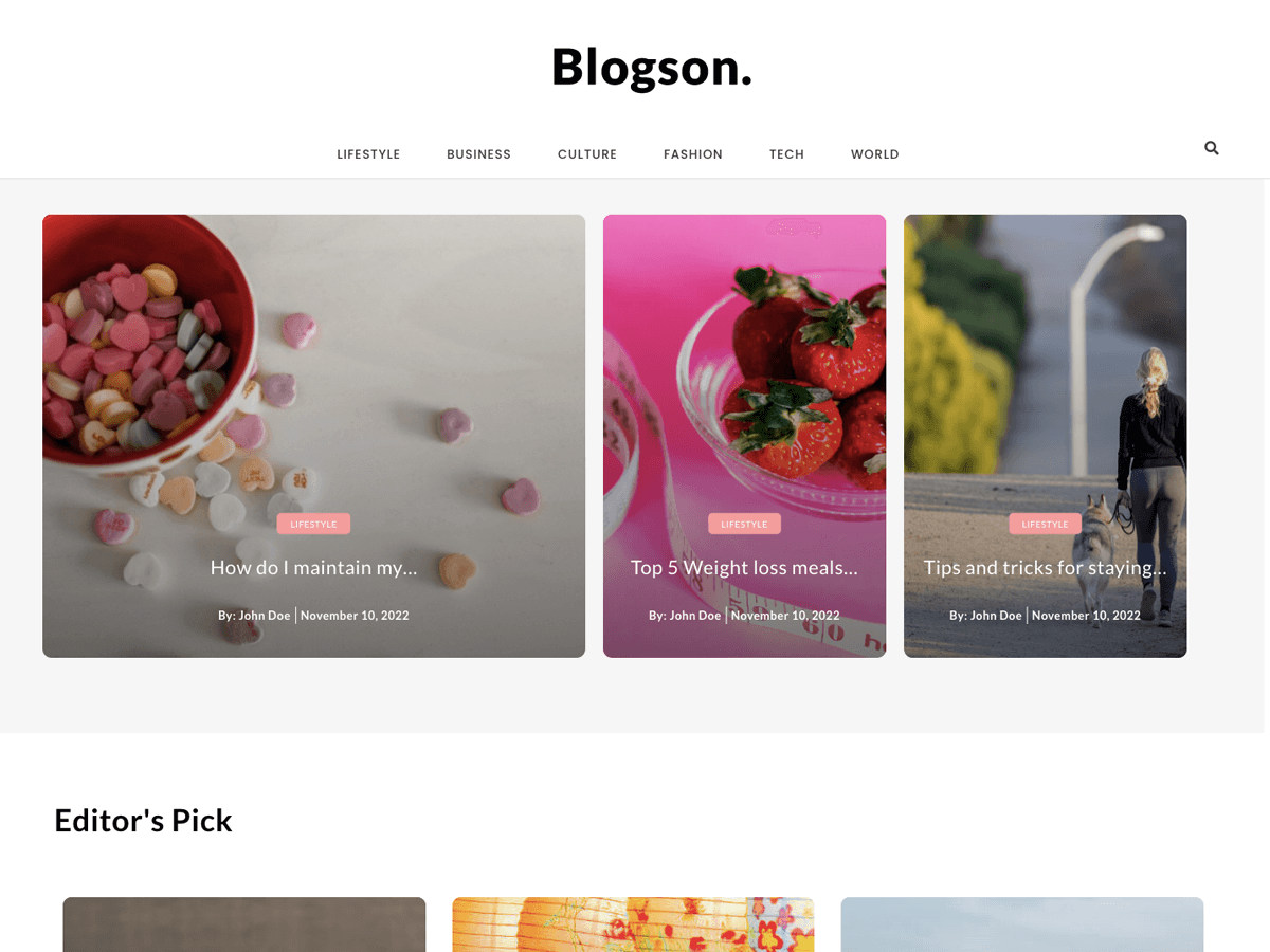 S1MOcom's tweet photo. BlogSon: Are you looking for a WordPress theme to easily customize all aspects of your website? Look no further than BlogSon WordPress Theme and Elementor Page Builder. This powerful… https://t.co/tnORveoH64 #Blog #CustomHeader #CustomLogo #CustomMenu https://t.co/8ql5RcmaIX https://t.co/inYVplIDqD