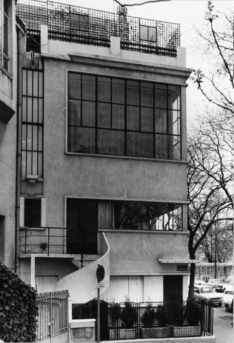 gomezdetejada's tweet image. Maison Ozenfant (1922), París, Francia. Le Corbusier. 
Movimiento moderno.