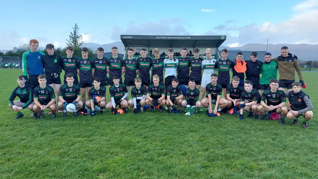 GAAMounthawk's tweet photo. Not to be for Mercy Mounthawk Senior Boys in the Corn Ui Mhuiri Semi Final today, losing to a strong St Brendans Team 2-16 to 0-13. 

While the result didn't go our way, we the coaches of the team would like to sincerly thank everyone who helped us over the course of the year. https://t.co/pTADbOENw3