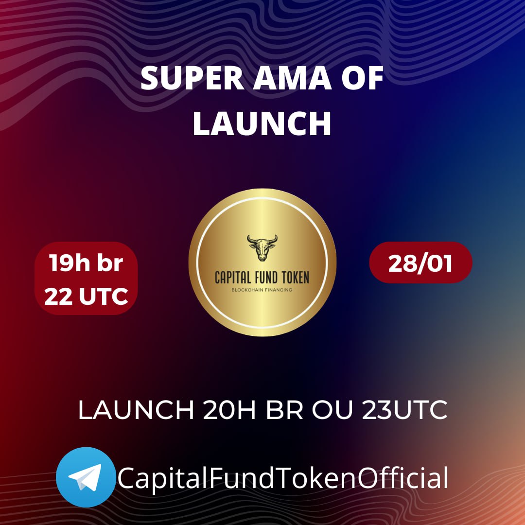 Capitain_calls's tweet photo. CAPITAL FUND TOKEN
@CFundToken
·
4h
Today we start a long story for our launch at 23:00 UTC 🚀🚀
Come to our telegram: https://t.co/buGaZAuXVy https://t.co/PCIzIc3aY5