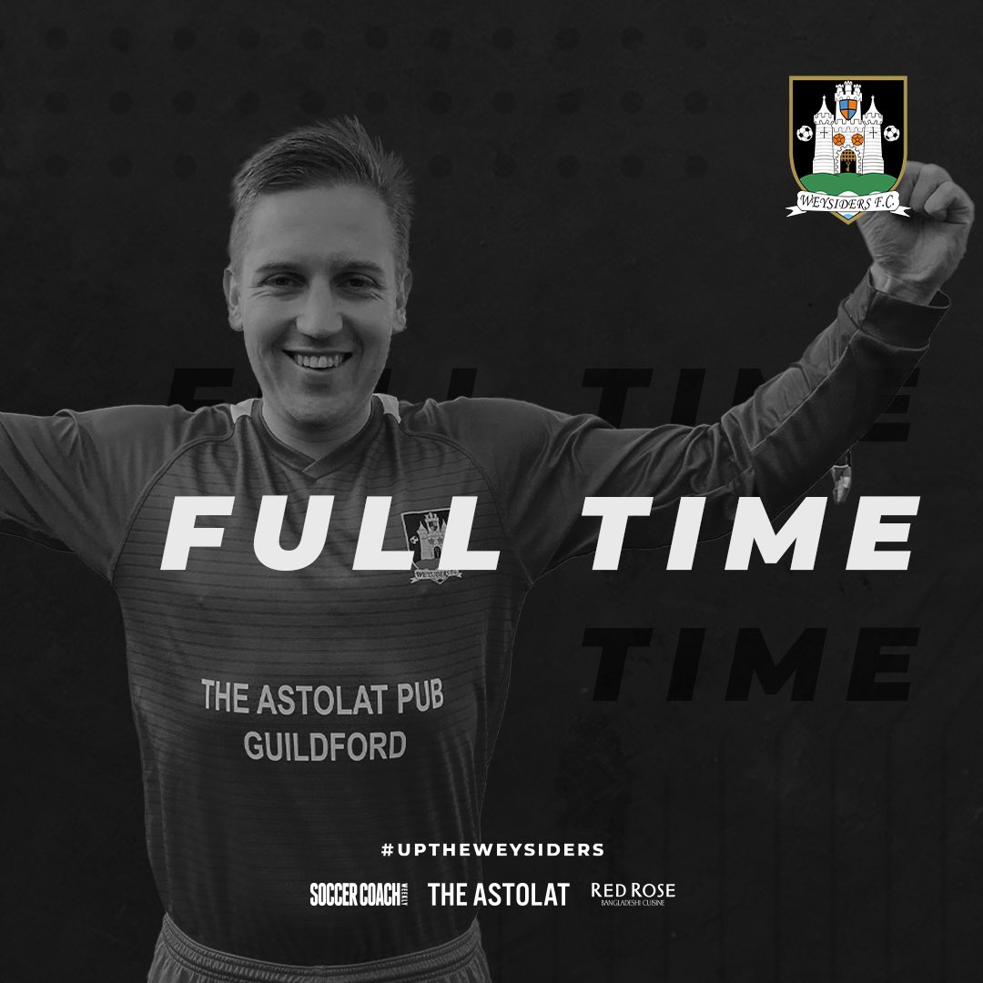 WeysidersFC's tweet photo. 🔴 FULL TIME 🔴

Reserves showed brilliant character today to come from 4-1 down in the 75th minute to go on and win 5-4 with the last kick of the game against @uniofsurrey A 🔴

#uptheweysiders https://t.co/7zeRJB0thO