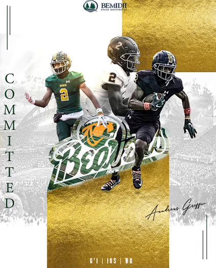 GriffinAundreus's tweet photo. COMMITTED 💚🖤
@CoachBolte @CoachHeinBSU @KH_Pike https://t.co/w8yZygMtOm