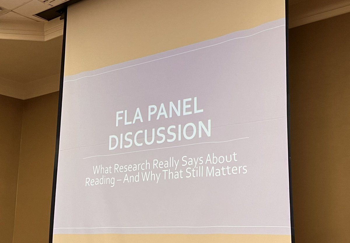 horsley_monica's tweet photo. What research really says!!! @FlaReads #flaconference2023 #FLAshines #flaconference2023 #FLcelebratesliteracy #literacycoach https://t.co/TRQWbPqFex