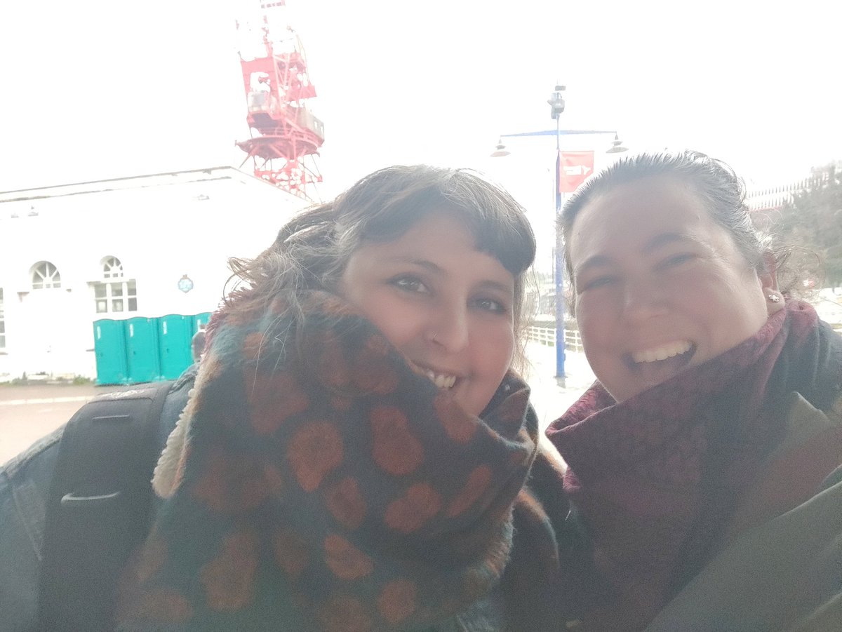 martatorredev's tweet image. Felicitar a las ponentes después de su charla es lo mejor. @glorialangreo y si en este caso casi se queda sin voz, mucho más.
Grandes ponentes en esta #bilbostack2023