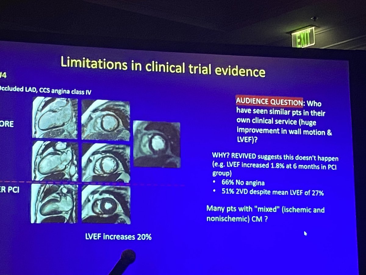 Is Viability Imaging Still Alive after STITCH and REVIVED ? 
-Raymond Kim 
#SCMR23