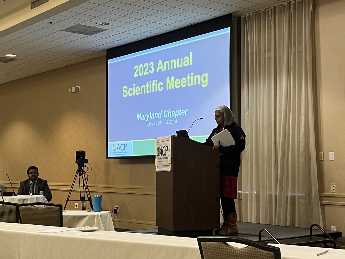 Stephen Sisson (@stephensisson5) on Twitter photo The highlight of <a href="/AcpMaryland/">ACP Maryland</a> Scientific Meeting- Doctor’s Dilemma with <a href="/janaki_deepak/">janaki deepak</a> 😎👍 The highlight of <a href="/AcpMaryland/">ACP Maryland</a> Scientific Meeting- Doctor’s Dilemma with <a href="/janaki_deepak/">janaki deepak</a> 😎👍