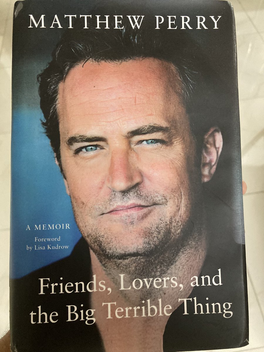 Thoroughly enjoyed <a href="/MatthewPerry/">matthew perry</a>'s memoir. As promised by our beloved Chandler, the book takes us through a wide range of raw emotions. Matthew is witty, charming and most importantly honest in the book. The timelines can be confusing at times but overall a great read!