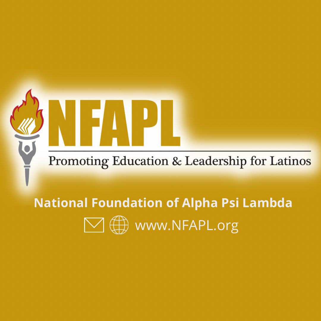 Est. in 2009, we are a nonprofit, tax-exempt, 501(c)(3) foundation devoted to the educational advancement, leadership training, & character development of Latino students and others.

🔗 nfapl.org 

#nfapl #alphapsilambda #latinoleaders #latinoeducation