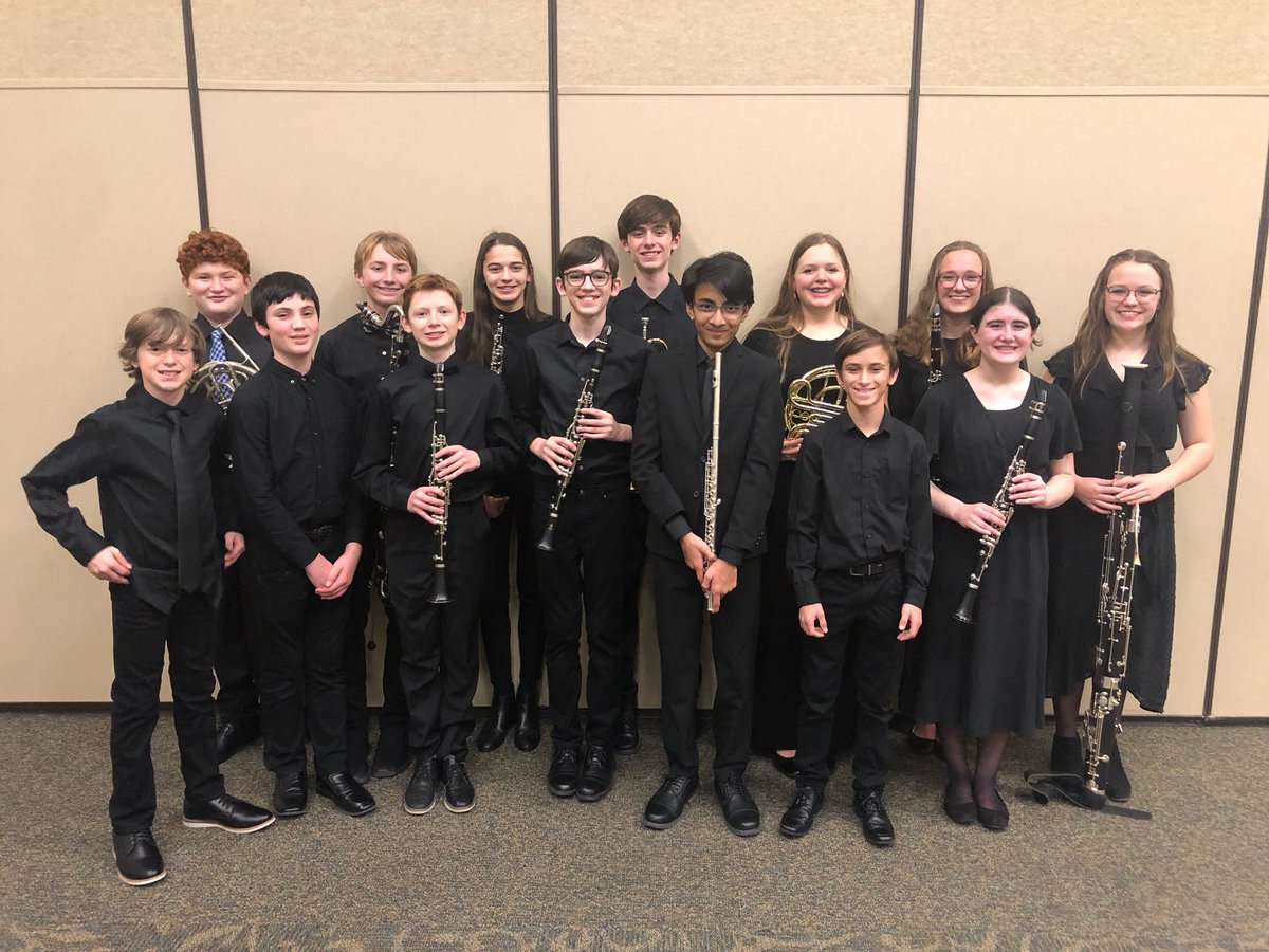 14 Students represented Grassland ms at the <a href="/WCSedu/">WCS</a> All-Honor Band this past weekend.  #GeneralsLead <a href="/wcsGMS/">Tim Drinkwine</a>