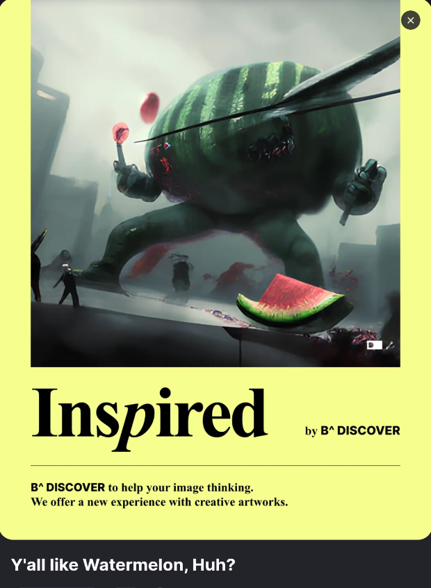 Bdiscoverapp's tweet photo. Y'all like #Watermelon, Huh?
#createdwithBDISCOVER #AIartworks https://t.co/ywbxcpma77