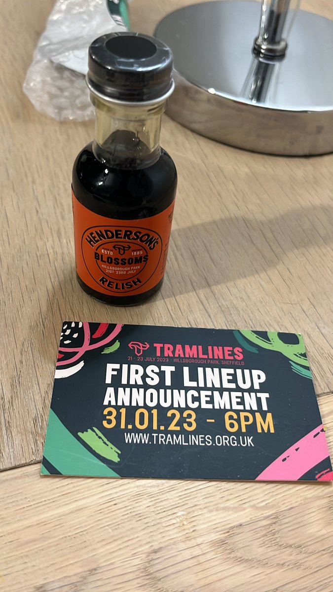 @BlossomsBand are at @tramlines 2023 🤌😍😍😍so excited #TramlinesHendos