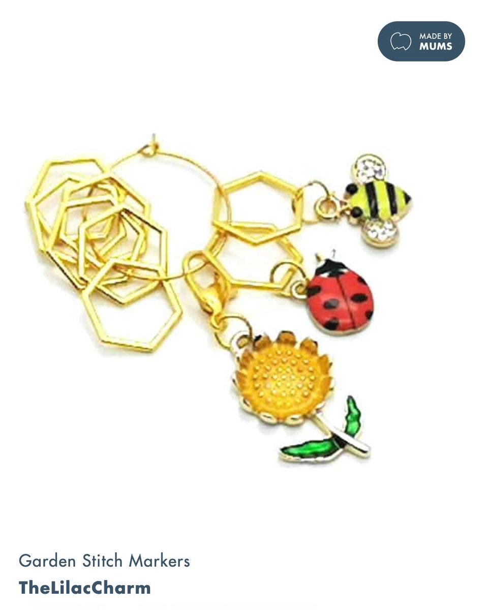 madebymumsgifts's tweet photo. A fab selection of #stitchmarkers has been added #MadeByMums by returning seller thelilaccharm ๐๐๐ป
Pretty up your projects today with one of Natasha's 7 delicious designs. Discover them all in her shop ๐ https://t.co/6SjofDyE6M โค๏ธ
#craftaccessories #crochet #knitting https://t.co/4wlmQUlqgm