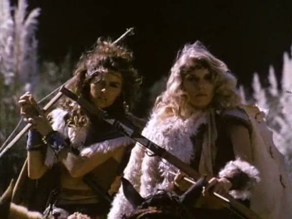VideoReligion's tweet photo. Barbarian Queen (1985)
Director: Héctor Olivera
#LanaClarkson #KattShea #80s #actionfilm #80saction #swordandsorcery #80sswordandsorcery #80smovie #bmovie #baction #cultcinema #swordandfantasy #cultfilm https://t.co/UvkaElaKyY