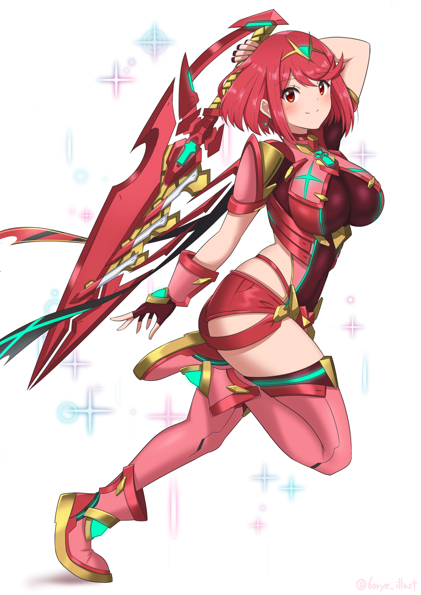 RealPyra's tweet photo. Source:https://t.co/vTu7IFAJUK #Xenoblade #XenobladeChronicles2 https://t.co/Rr69ZF2lty